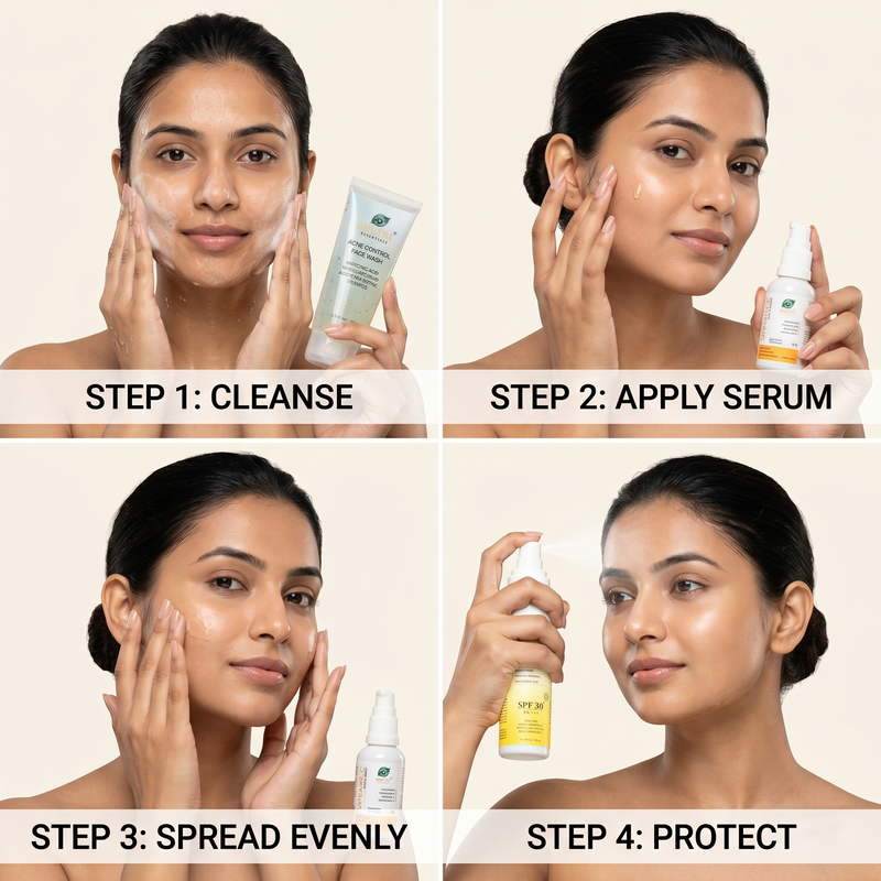 Face Wash, Vit C, Sun Spray