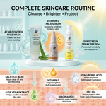 Face Wash, Vit C, Sun Spray