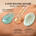 Face Wash, Vit C, Sun Spray