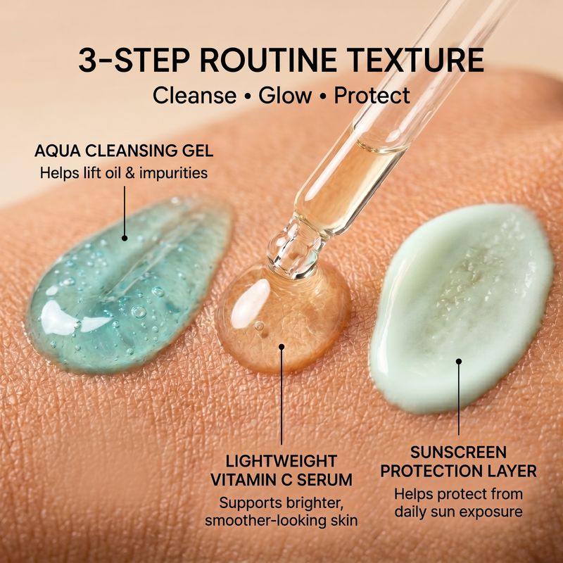 Face Wash, Vit C, Sun Spray