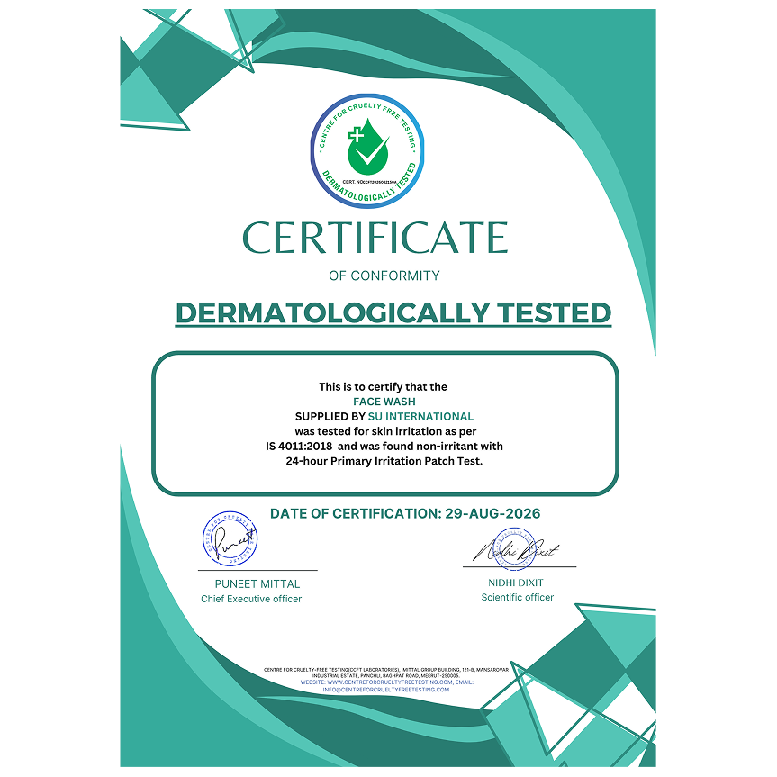 Dermatologist Created & Tested