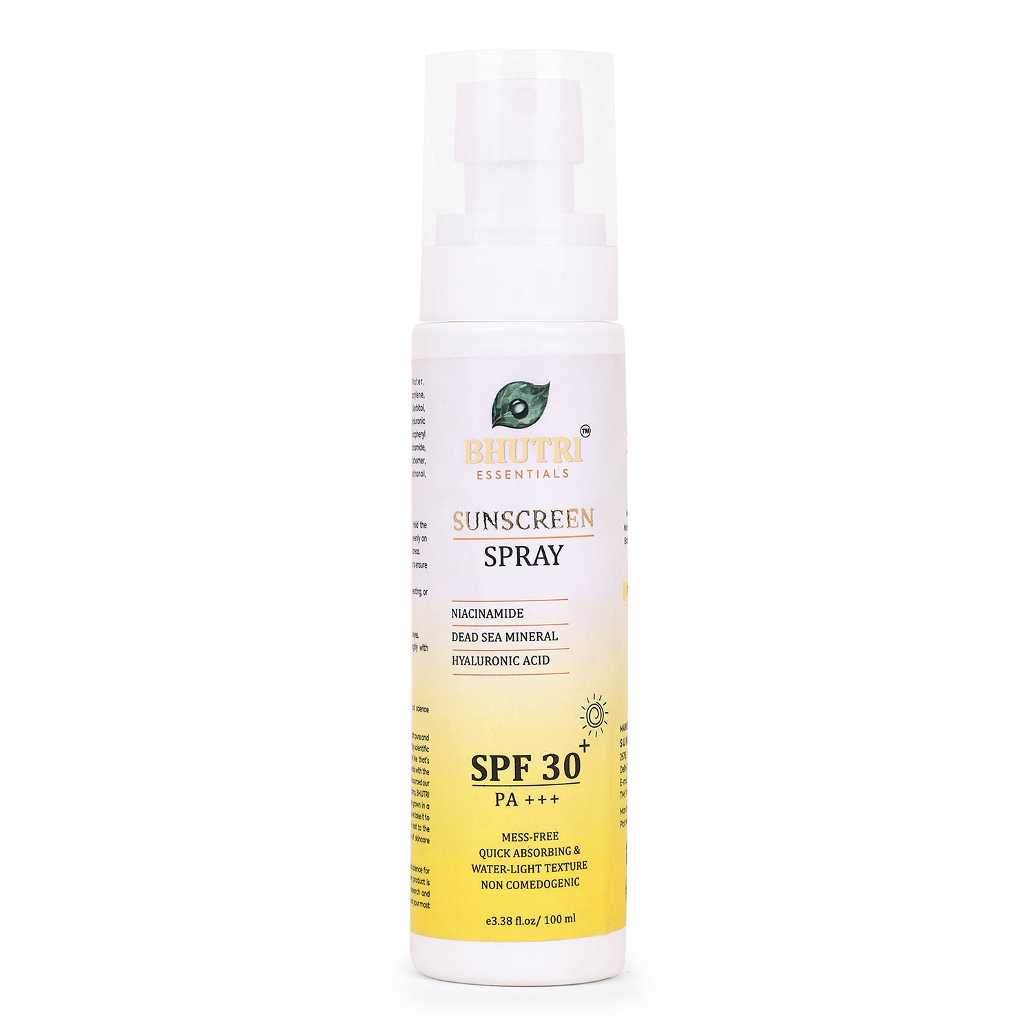 Sunscreen Spray