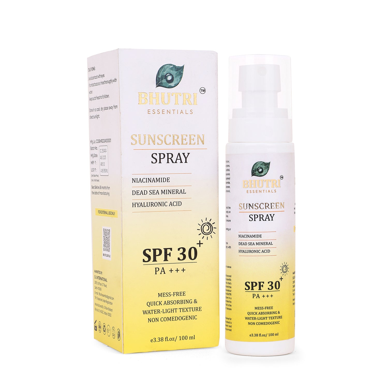 Sunscreen Spray