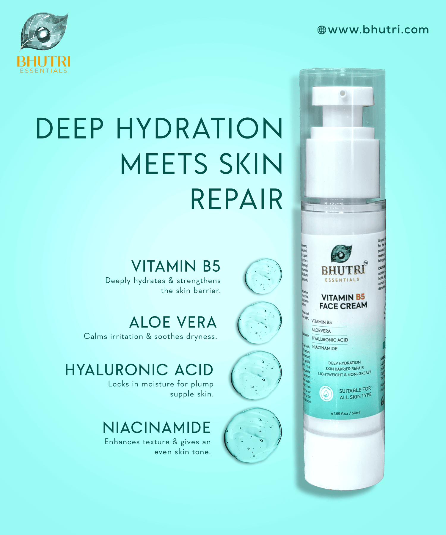 Vitamin B5 Face Cream